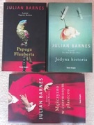 3x Julian BARNES Papuga Flauberta, Jedyna historia, Mężczyna w czerwonym 