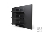 Sommelier3 czarny - Modułowy regał wiszący na wino