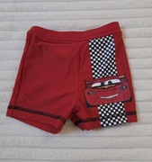 Kąpielówki dla chłopca Auta Zygzak McQueen czerwone rozmiar 74 80 9-12 mies