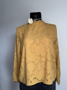 Transparentna bluzka LT Clothing z fakturą kwiatową romantyczna elegancka