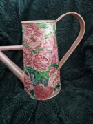 Konewka róże ręcznie malowana 2 w 1