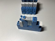 Przekaźnik Finder 46.52.9.024.0040 + gniazdo 97.02 + klamra + moduł zabez.