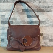 FURLA mała damska torebka skórzana 