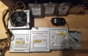 Elektropaka zestaw części HDD/DVDWRITER/FDD/ZASILACZ ATX/MYSZ vol.3