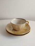 Filiżanka marmurek Chodzież dwa talerzyki