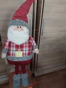 Ozdobny Mikołaj  z regulowaną wysokością do 120 cm