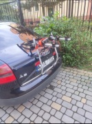 Bagażnik rowerowy na klapę AGURI – na 2 rowery