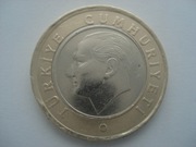 Turcja 1 lira 2009