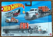 HOT WHEELS SUPER RIGS HEAVY DOODY DUMPER BDW51 JCM47 Autko 1:64