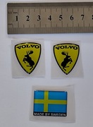 Naklejka wypukła 3D Szalony Łoś Volvo - Szalone Łosie Volvo