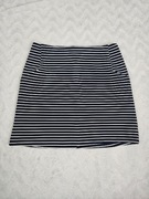 Elegancka krótka minispódniczka w paski czarno-biała spódnica damska mini S
