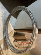 Bednarka nierdzewna v4a drut 10 mm 33kg ok 30m