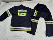 Strój, przebranie, kostium strażaka rozm.116-120 