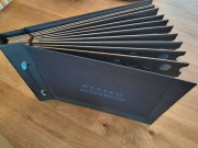 Stary klaser na monety z 1980 r PRL na 285 monet różnej średnicy 