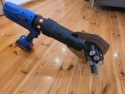 Bezprzewodowy przecinak do kabli: elektryczny lub hydrauliczny