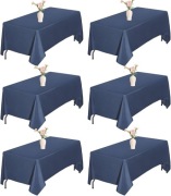 Obrus 150cm x 300cm odporny na warunki atmosferyczne granatowy