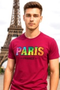 T-shirt Paris Męska XXL 
