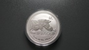 Lunar 2 Rok Myszy 2008r 1oz uncja srebrna moneta 999