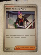 Team Rocket's Petrel 176/182 Karta POKEMON TCG S&V Destined rivals