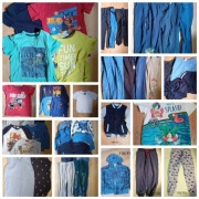Sprzedam zestaw ubrań (61 szt.) megapaka dla 5-6 latka (rozm. 110/116) 