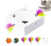 Automatyczna zabawka dla kota do polowania 7 otworów Inteligentna