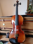 Skrzypce lutnicze 4/4 Singapur Lh nowe, kompletne przygotowane