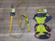 Ruffwear flagline zestaw szelki i smycz lichen green XS