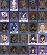 KONTO GENSHIN IMPACT AR 56 DOBRZE ZBUDOWANE POSTACIE