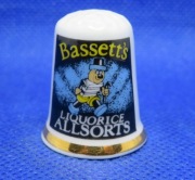 Naparstek Kolekcjonerski Porcelanowy - Basset's Liquorice Allsorts