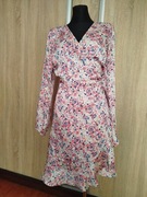 Sukienka na zakładkę r.40