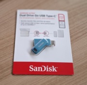 Pendrive SANDISK Ultra Dual DriveGo USB-C 256GB 400MB/s Telefonu Tabletu