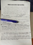 Umowa kupna-sprzedaży KOŃSKOWOLA Rudy 11.07.1939 BRONICE-BUCHAŁOWICE