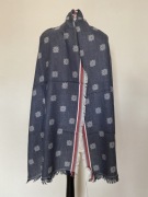 Bawełniany cienki szalik męski Fraas