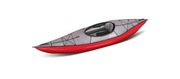 Gumotex Kajak Jednoosobowy Swing 1, Czerwono-szary