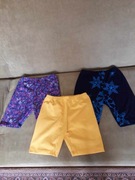 Getry legginsy dziewczęce 140 cm trójpak