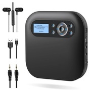 przenośny odtwarzacz CD Bluetooth DESOBRY z głośnikami