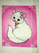 Fabrycznie NOWA koszulka z własnoręcznym nadrukiem kotkiem kotek rozmiar S