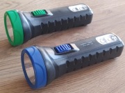 Latarki led ładowanie z sieci zestaw 2szt.