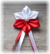 Kotylion NARODOWY BIAŁO -CZERWONY  przypinka -11listopad- 3 maja