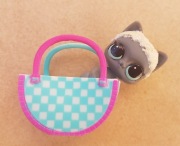 Agent Purr szary kotek w torebce LOL Surprise LILS