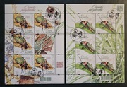 Fi: 5302 - 5304 arkusze [ ] kasowane FDC . Owady pożyteczne.