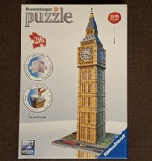 Puzzle 3D Big Ben Jak Nowe