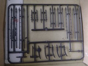 Akcesoria. Ramka z bronią. Saraceni. Britains. Timpo. Ex-Force 1/32