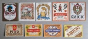 Etykiety piwne z browaru Częstochowa