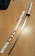 Katana zdobienie Smok