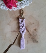 Brelok breloczek do kluczy  makrama