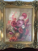 Malarstwo - Maki w wazonie