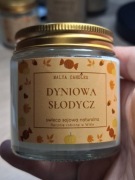 Świeca w szkle zapachowa Dyniowa Słodycz