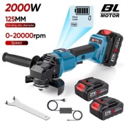 Szlifierka kątowa akumulatorowa 21V LCD NOWA | System Makita LXT