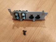 UNITRA ZRK amplituner AT 9100 zespół gniazd Cinch DIN 